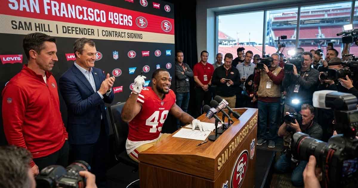 NFL 2026: المدافع الكبير سام هيل يُوقّع لسان فرانسيسكو بأغلى عقد دفاعي في التاريخ