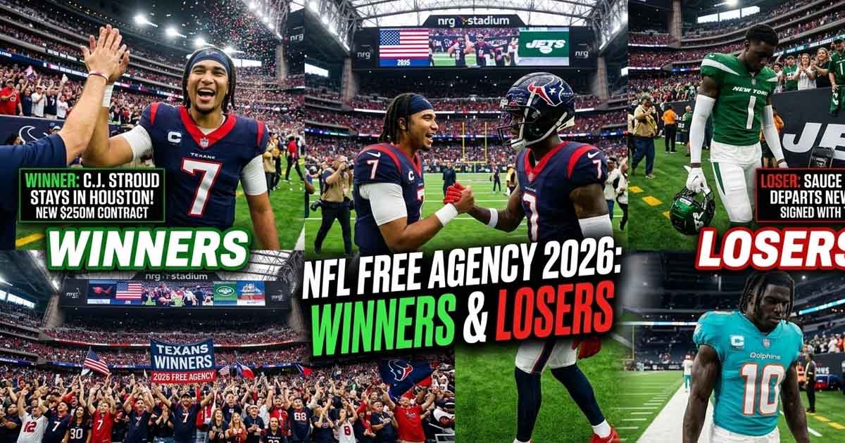 NFL 2026: قائمة الخاسرين والرابحين في أول أسبوع من حرية التعاقد