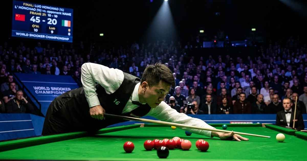 السنوكر: لوو هونغهاو يُعلن جيله عبر بطولة لاعبين مميّزة رغم خسارة النهائي
