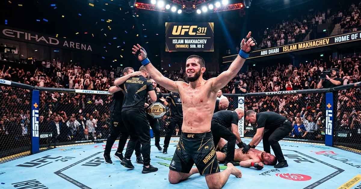UFC 311: ماخاشيف يُطيح بمرشح اللقب ويُعلن هيمنته المُطلقة على الوزن الخفيف